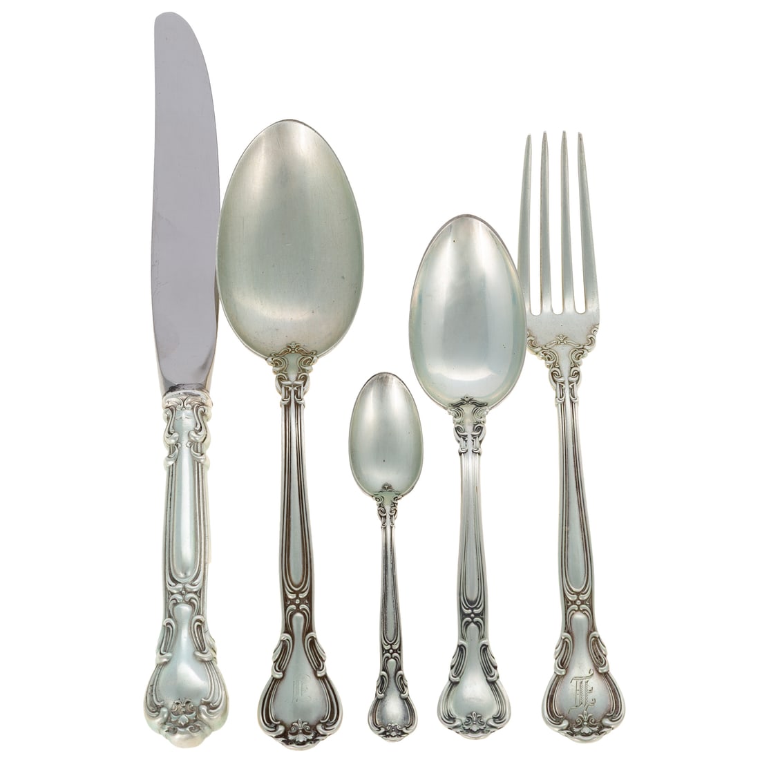 Gorham Sterling "Chantilly" Flatware Service (1 of 7)