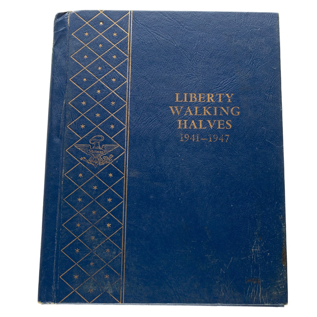 Walking Liberty Half Dollar Short Set 1941-1947: Housed in a Whitman Bookshelf album and featuring average circulated coins, Good to VF and price calculated at Greysheet VG-10;- 20 coins total Provenance: Lifetime numismatic property of a long time