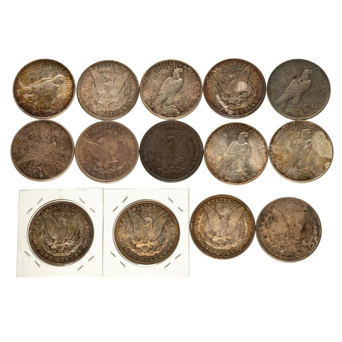 16 Silver Dollars - 2