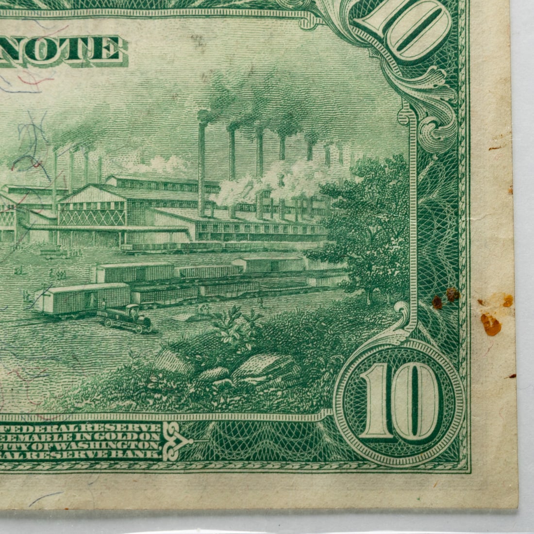 Three Iconic US Large Size Currency Notes - 3