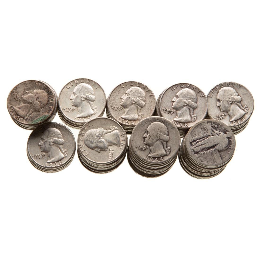 400 Silver Quarters - $50 Face - 3
