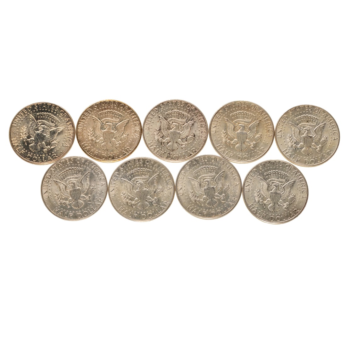 49 Silver Halves - $24.50 Face - 3