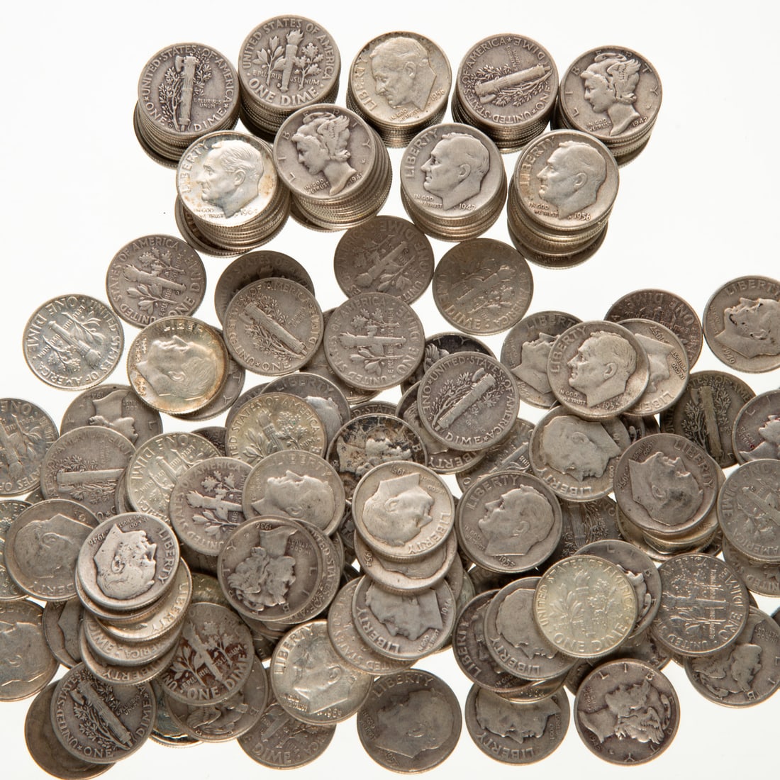 200 Silver Dimes, $20 Face - 2