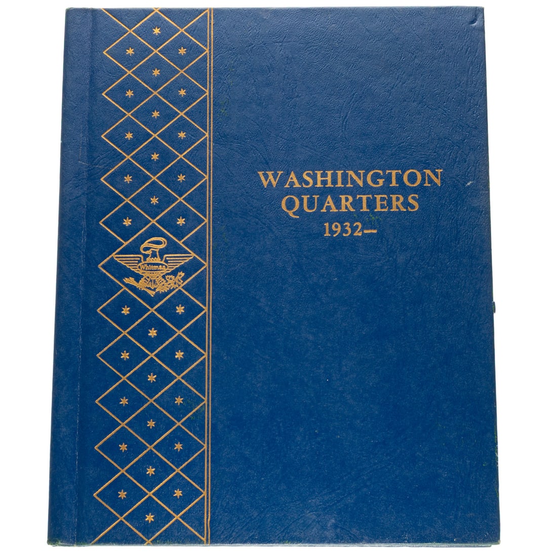Washington Quarter Bookshelf Album - 74 Quarters: 74 Quarters are in the album which is missing nine for completion. - $18.50 face and approx 13.22 troy ounces of silver - Nice starter set