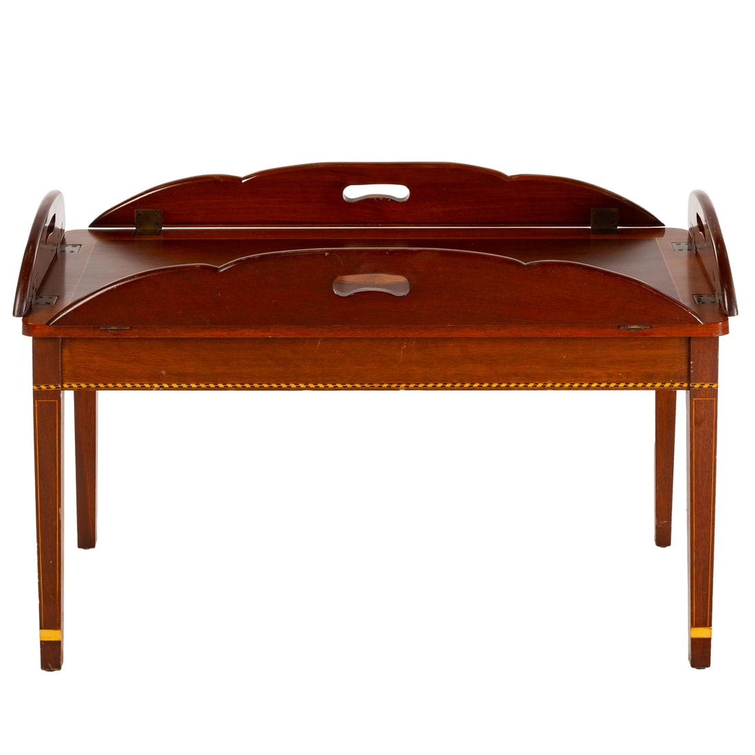 Potthast Mahogany Butler's Tray Coffee Table (1 of 4)