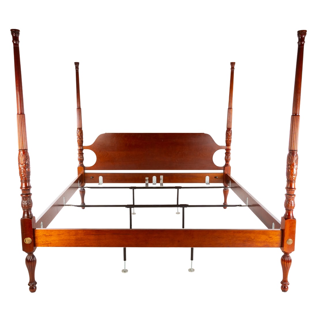 American Classical Style King-Size Canopy Bed (1 of 7)