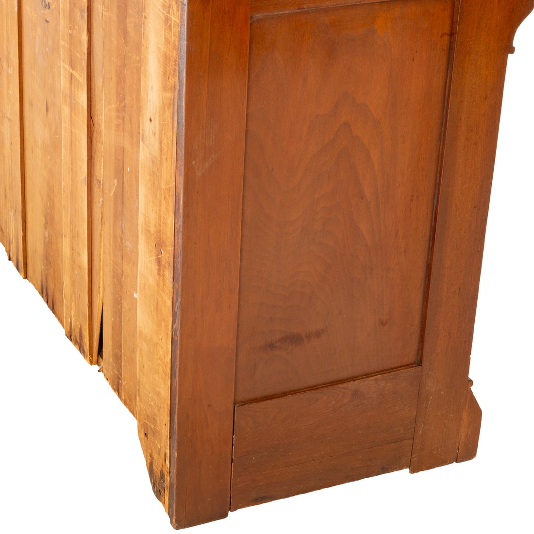 Victorian Walnut Marble Top Server - 5