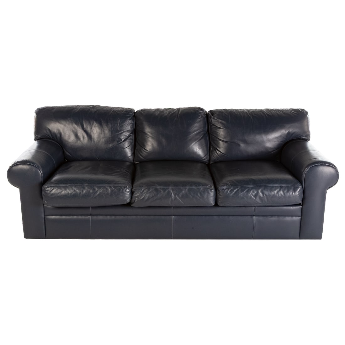 Contemporary Leather Sofa (1 of 4)