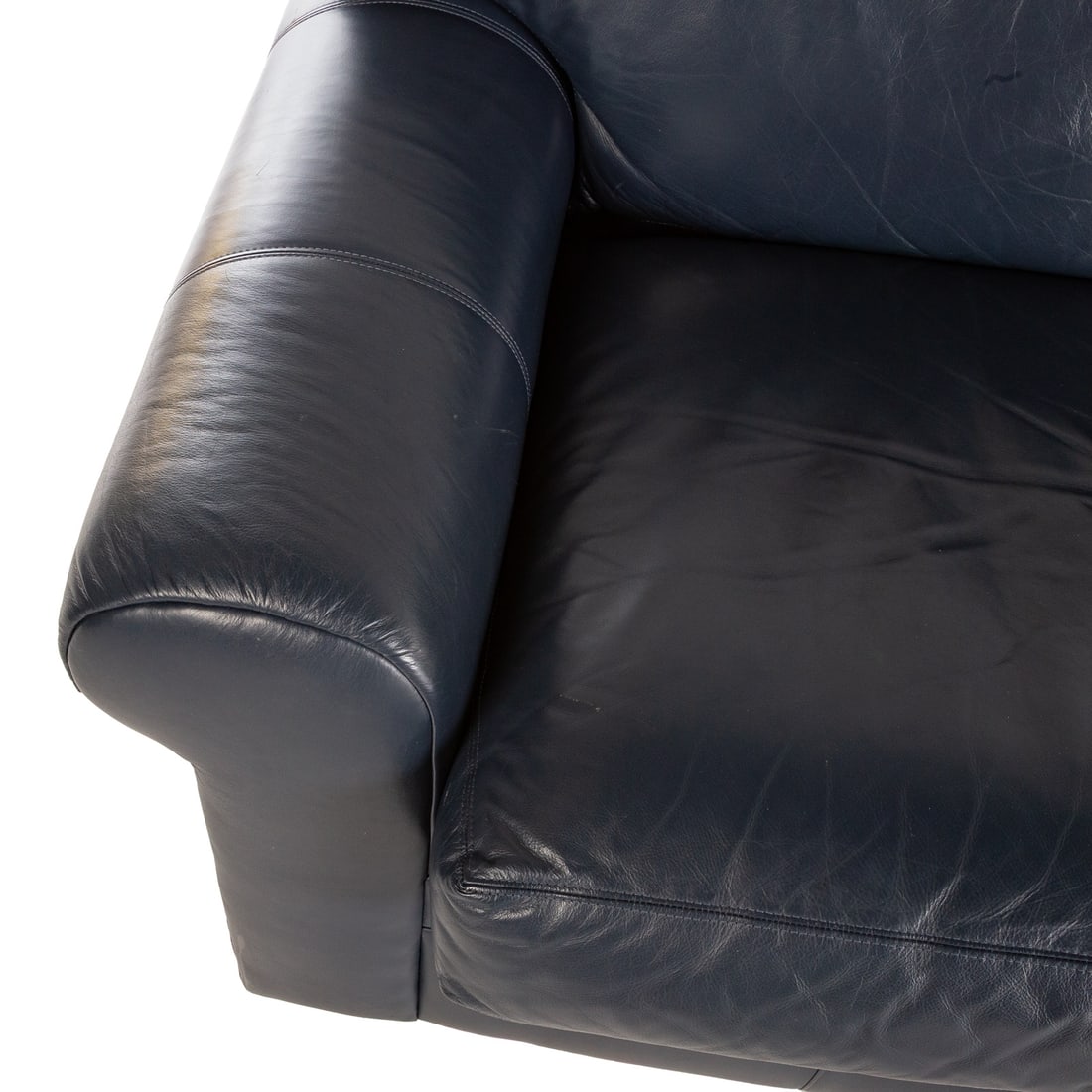 Contemporary Leather Sofa - 2