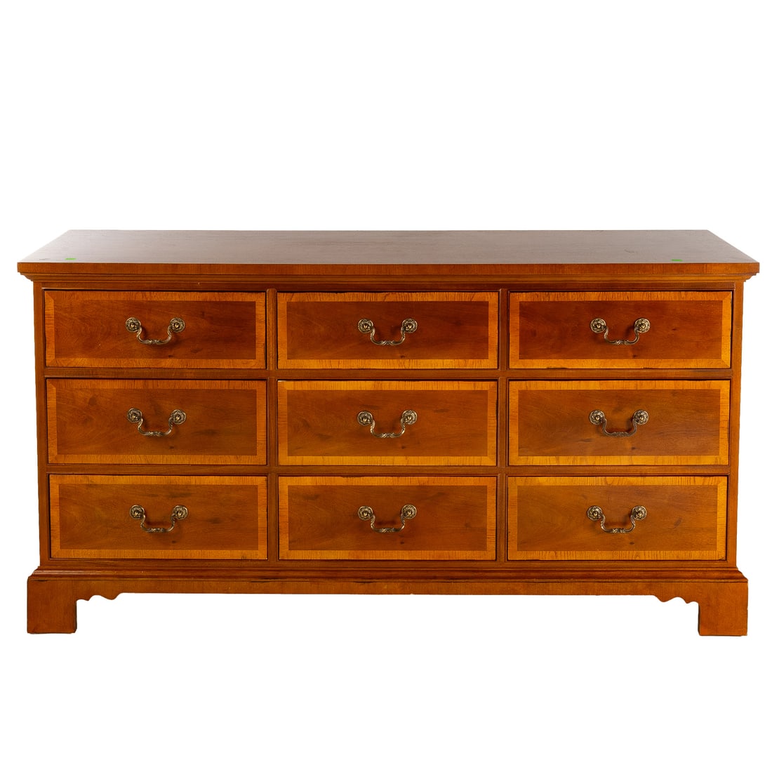 Henredon Aston Court Banded Mahogany Dresser (1 of 6)