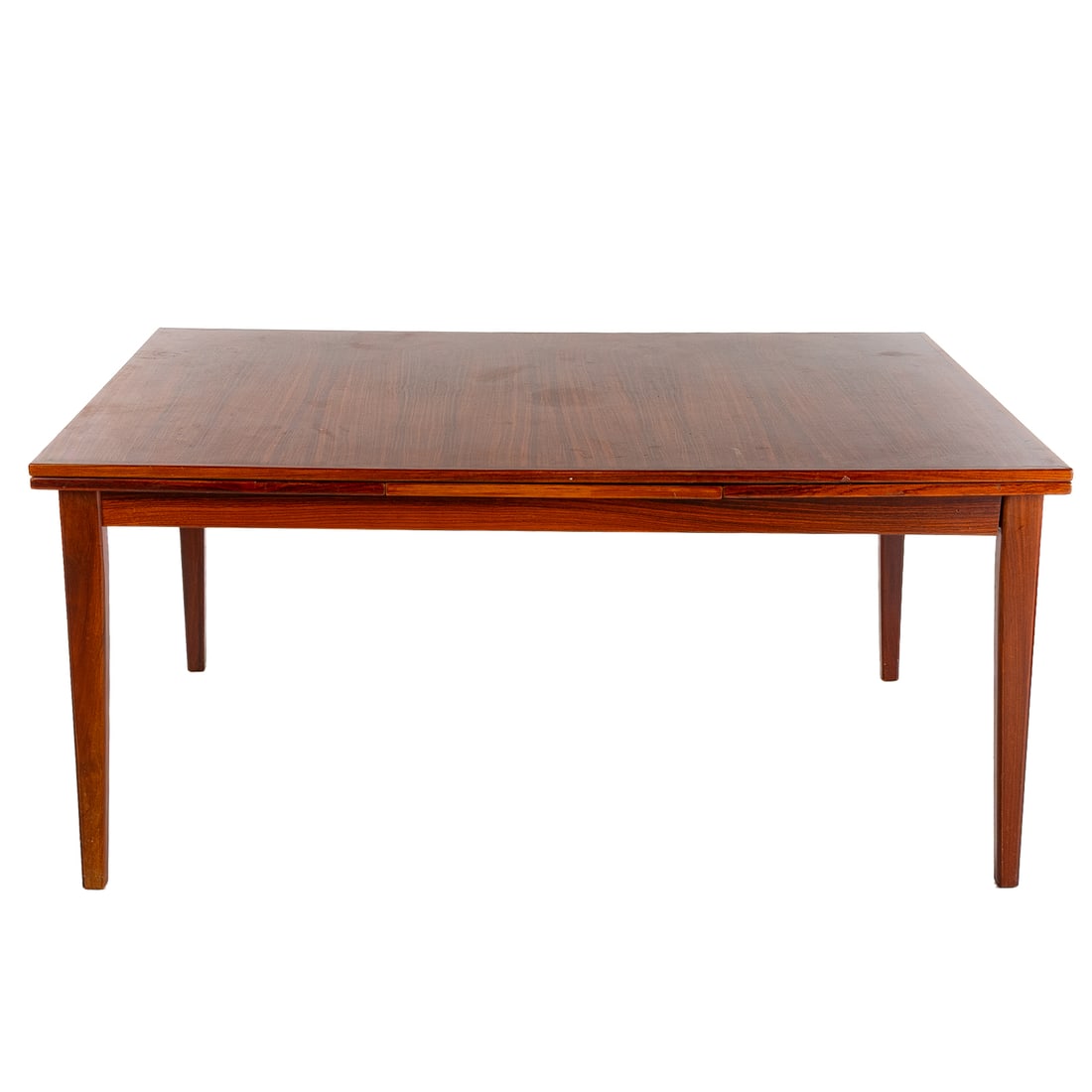 Mid Century Modern Rosewood Draw Leaf Dining Table (1 of 4)