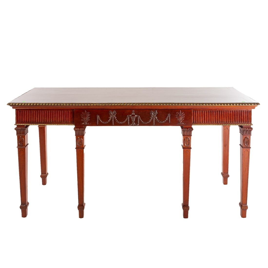 George III Style Carved Mahogany Sideboard (1 of 6)