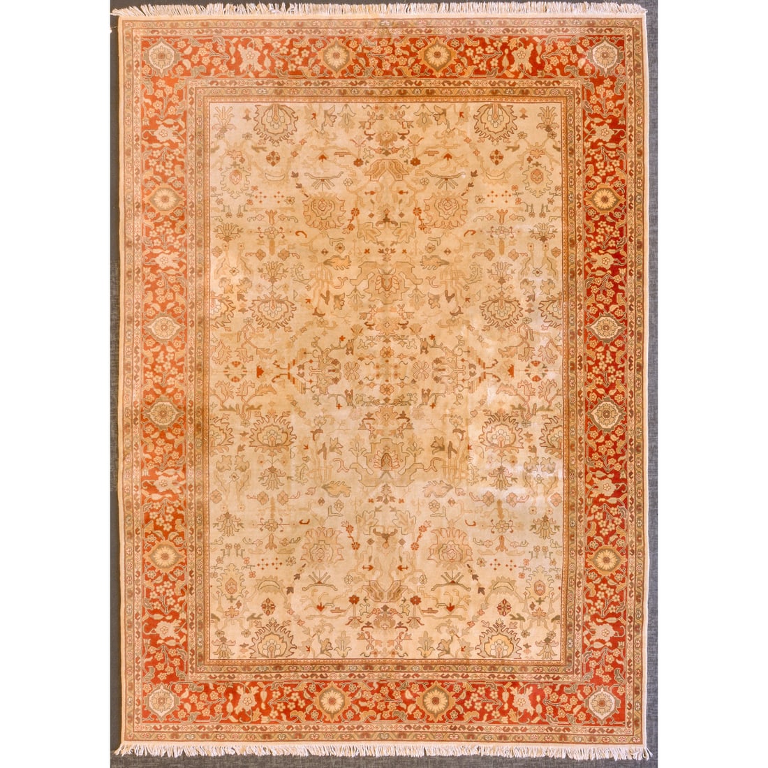 Oushak Carpet, Turkey, 10.2 x 14.1 (1 of 4)