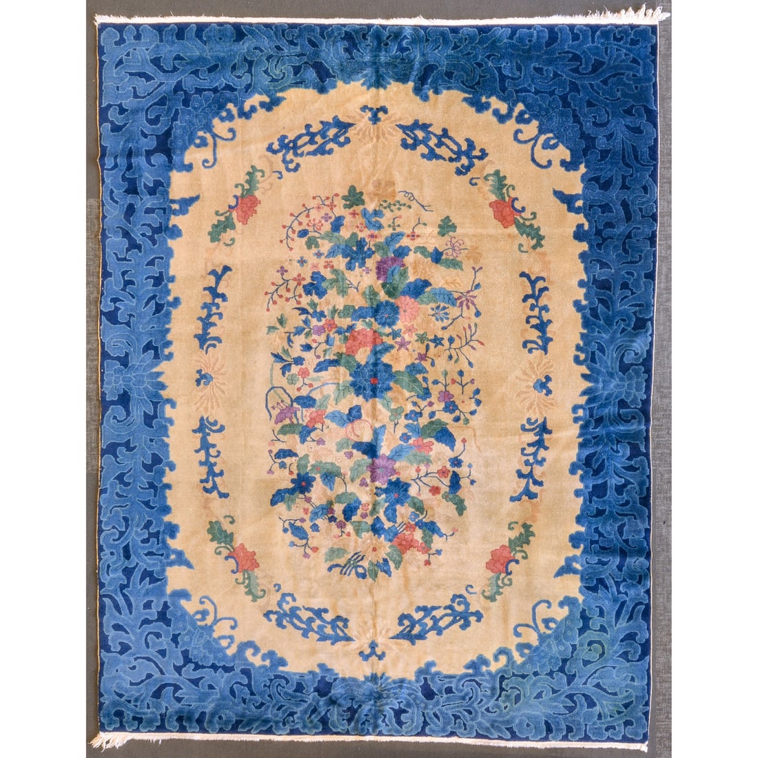 Semi-Antique Peking Rug, China, 8.11 x 11.7 (1 of 6)