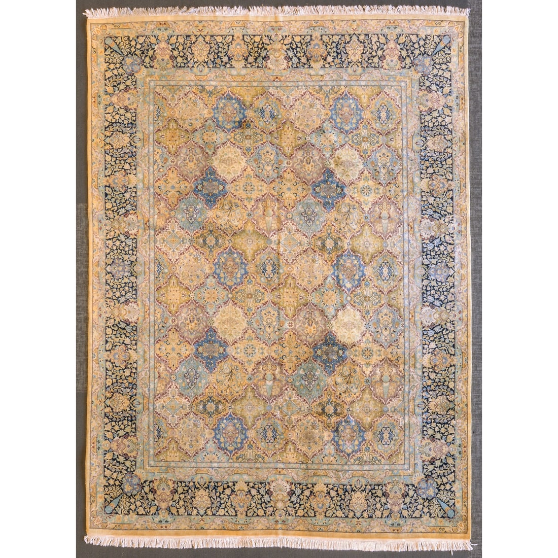 Fine Garden Design Pak Persian Rug, Pakistan, 9 x 12 (1 of 5)