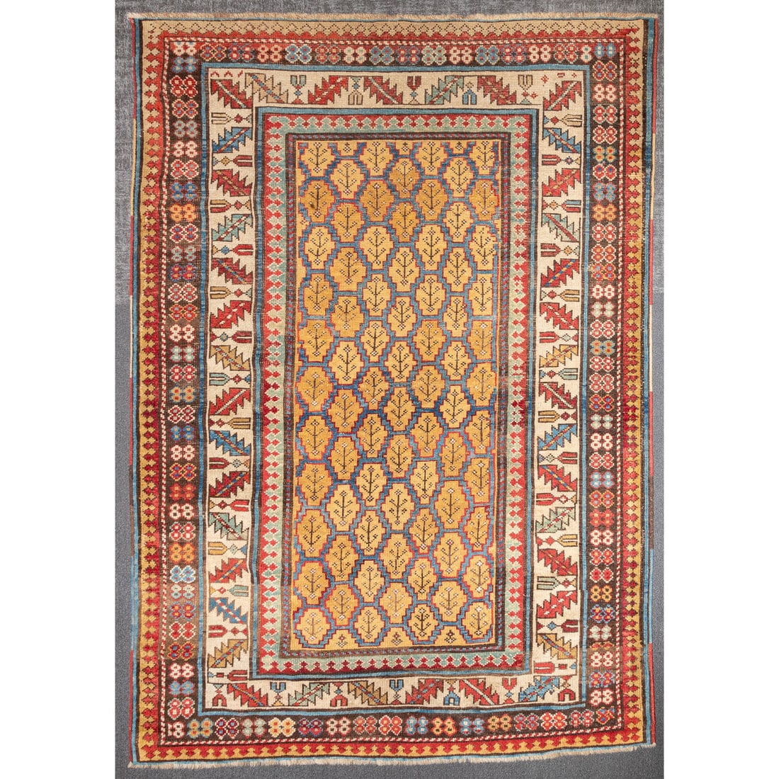 Antique Shirvan Rug, Caucasus, 4.4 x 6.1 (1 of 3)