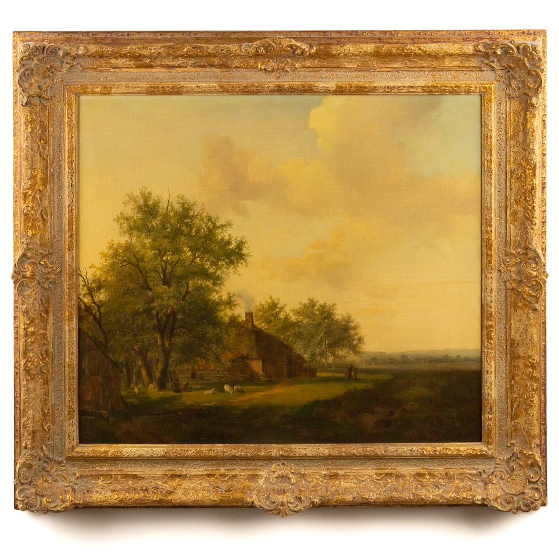 British School. Landscape with Cottage, oil (1 of 4)