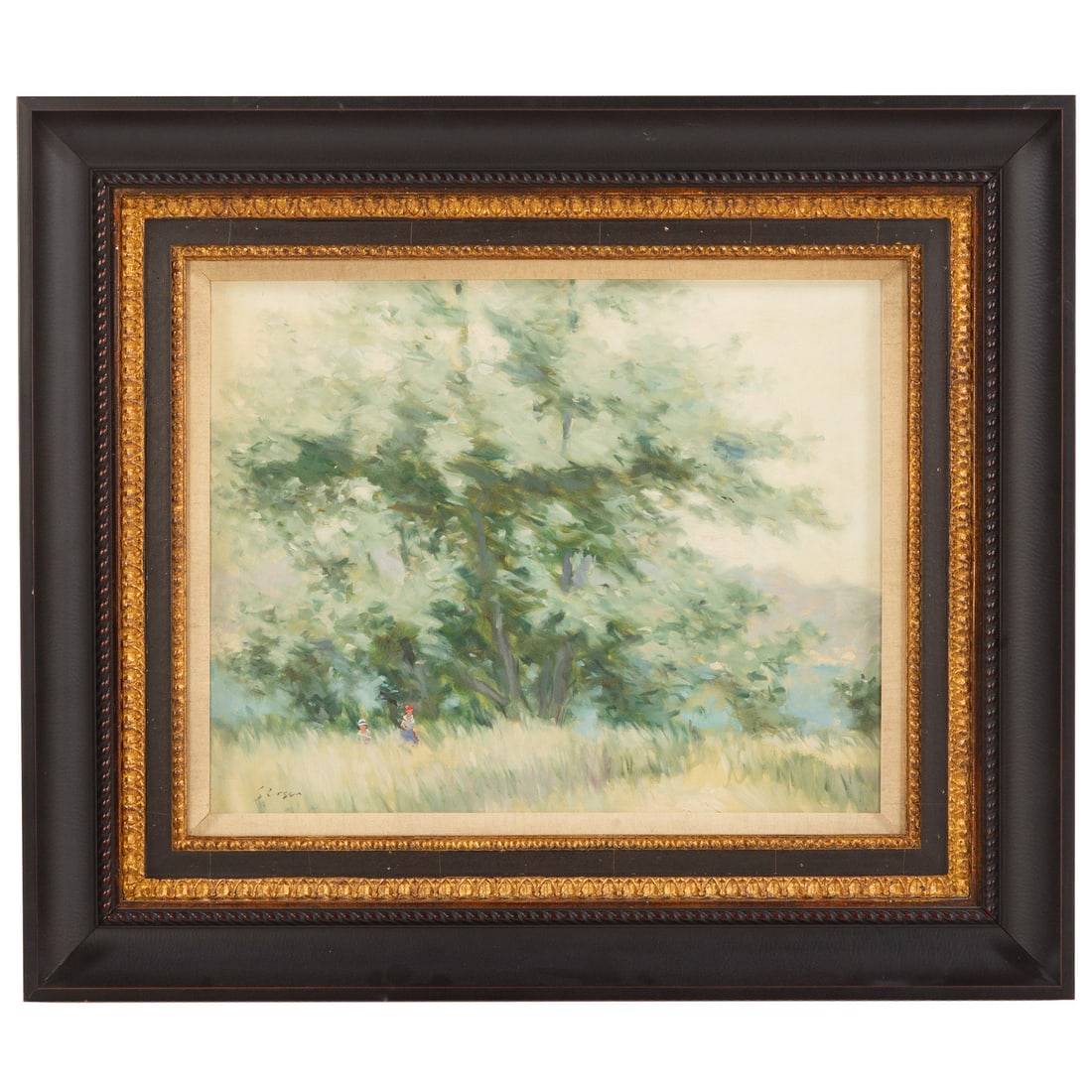 Andre Gisson. A Walk in the Fields, oil (1 of 4)
