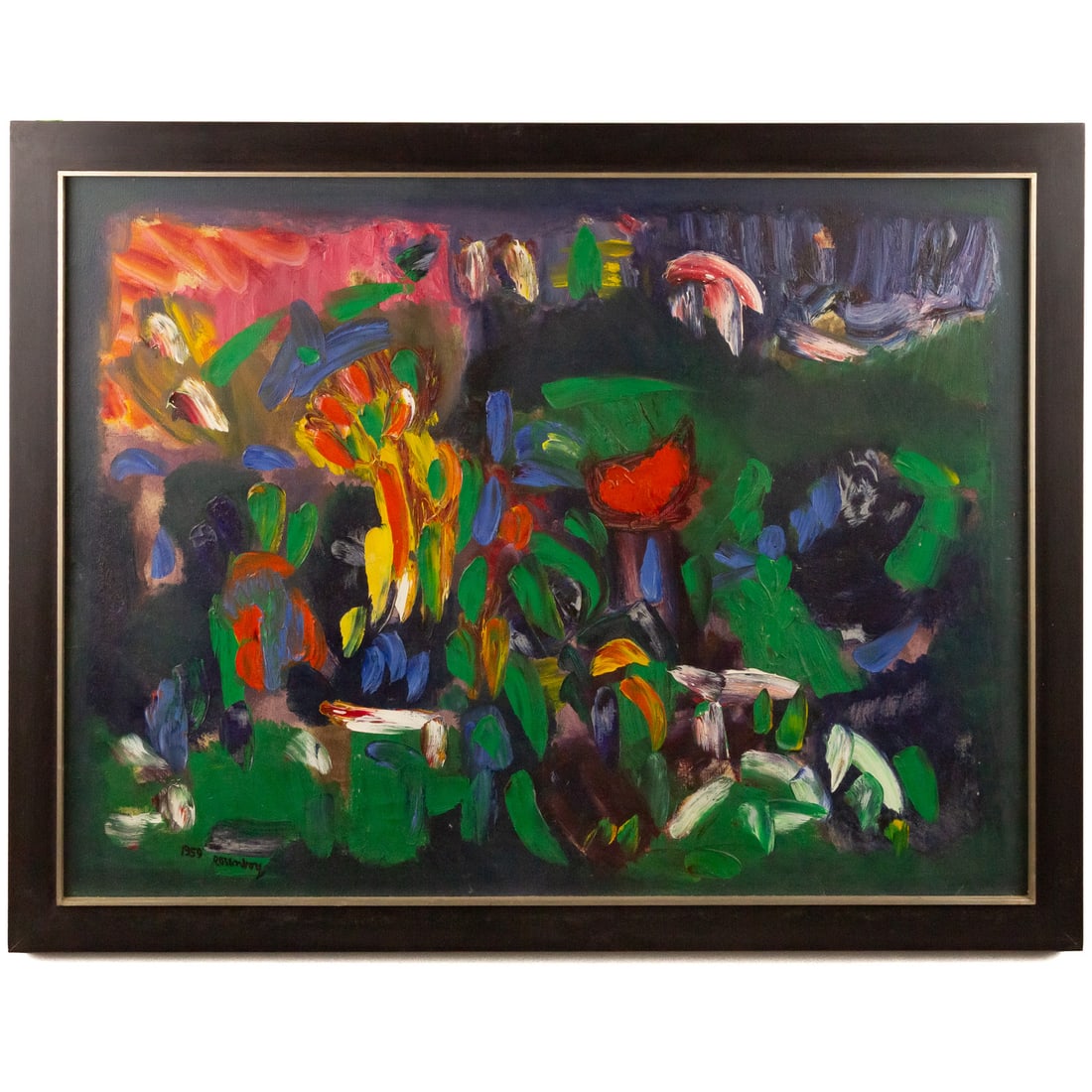 Ralph Rosenberg. "Sea Island Flowers," oil (1 of 4)