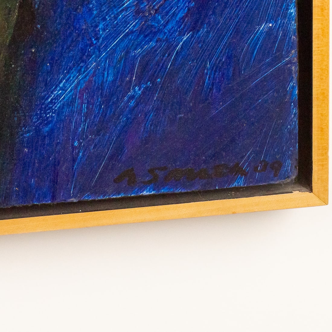 Albert E. Smith. "NY89-305," acrylic - 2