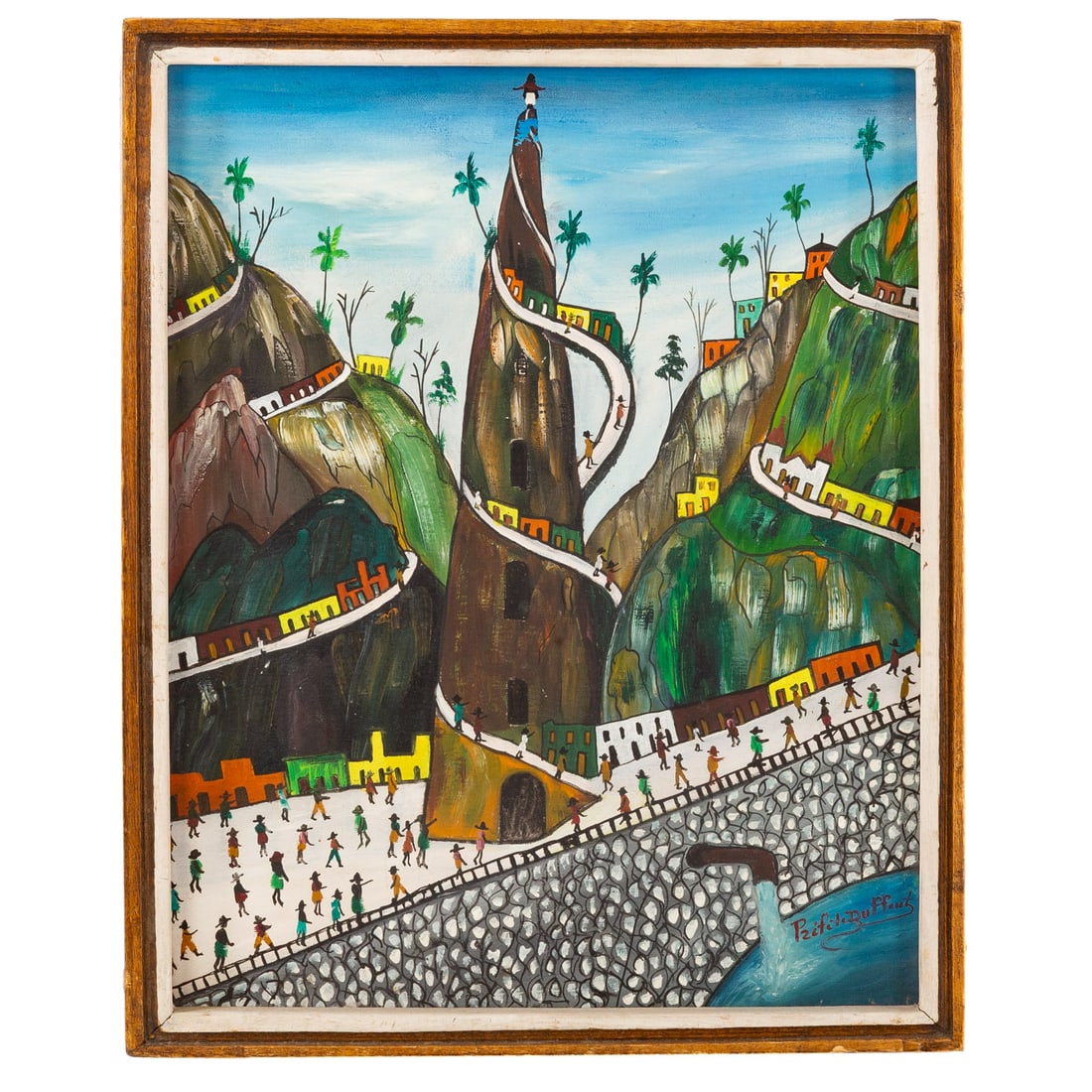 Prefete Duffaut. Mountain Village, oil (1 of 4)