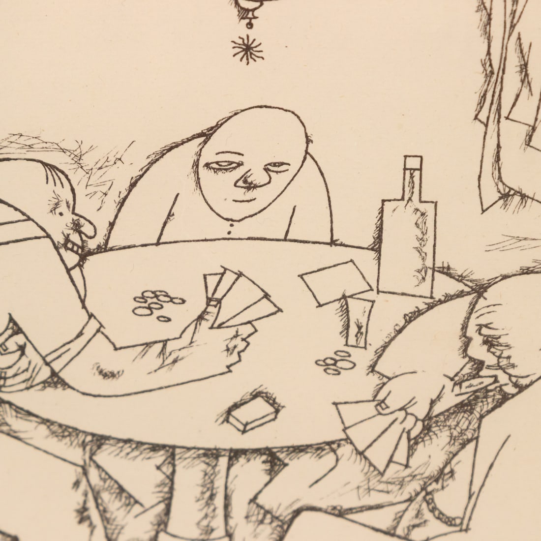 George Grosz. "Apachen," offset lithograph - 3