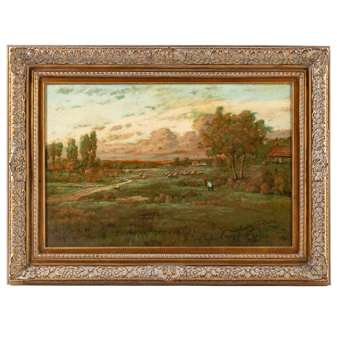 Continental School. Pastoral Landscape, oil (1 of 4)