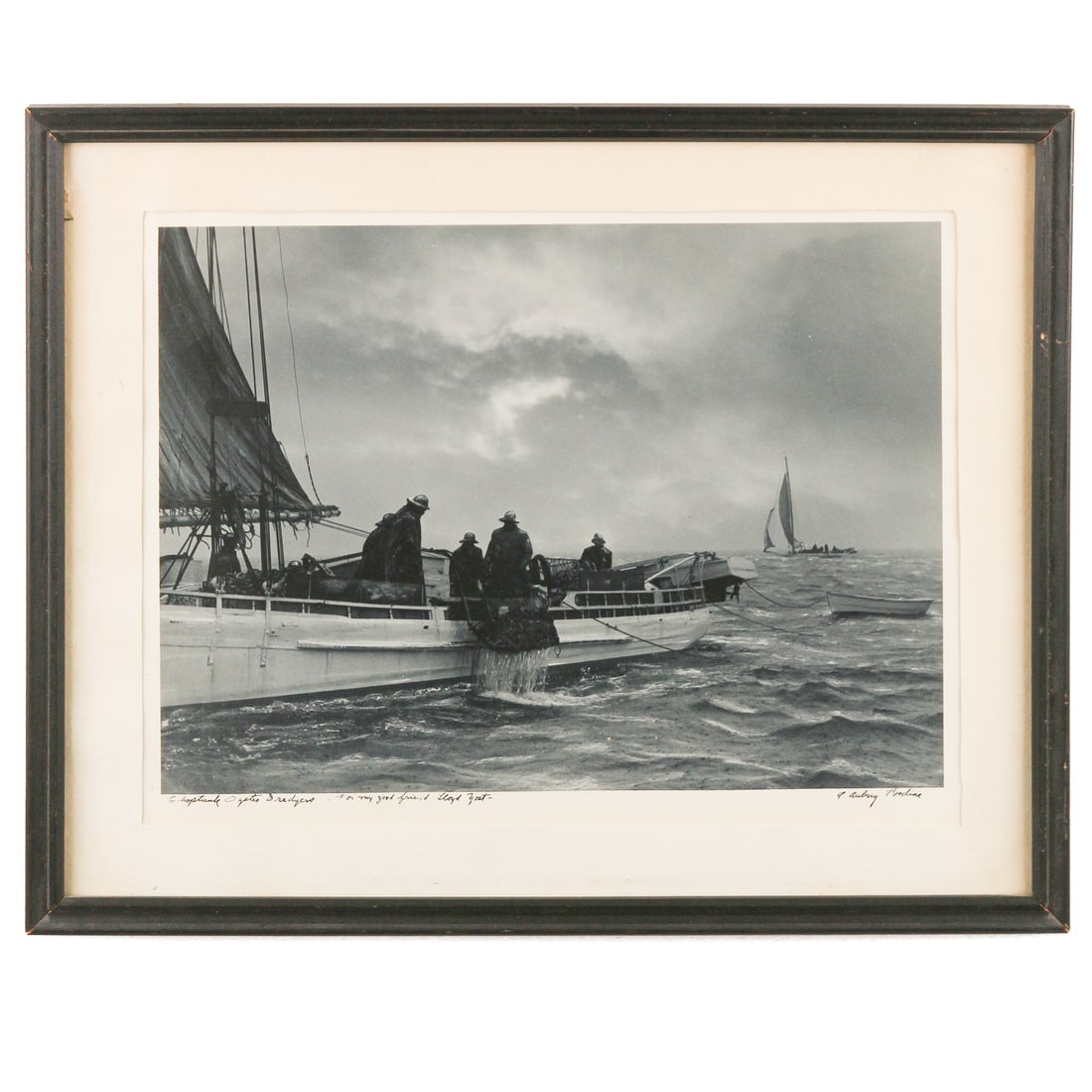 A. Aubrey Bodine. "Choptank Oyster Dredgers," photograph (1 of 5)