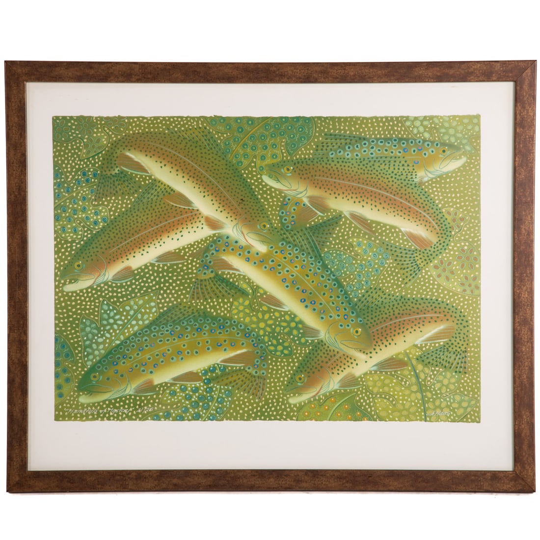 Judy Haas. "Handfulls of Mystery," lithograph (1 of 5)