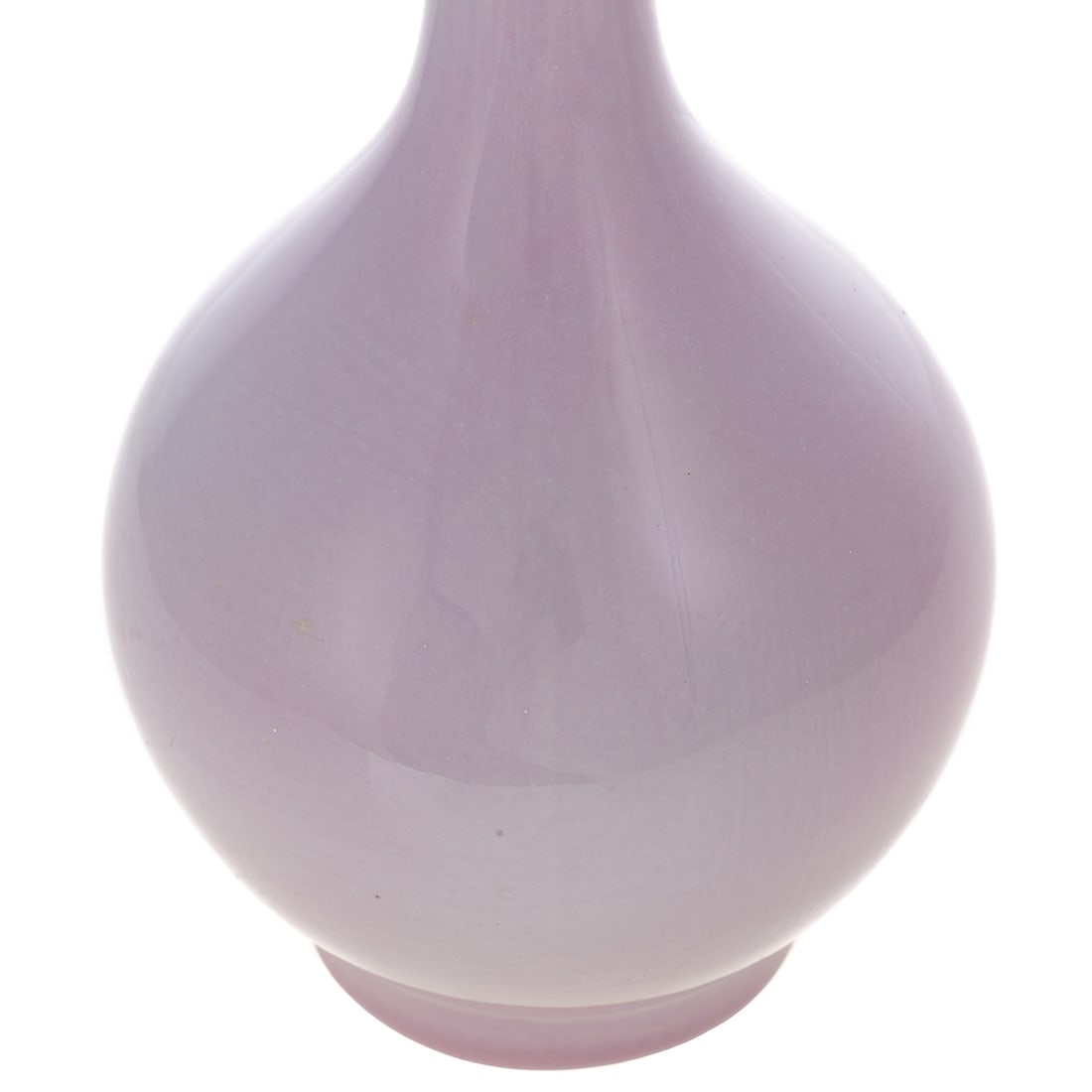 A Blush Porcelain Bottle Vase - 2