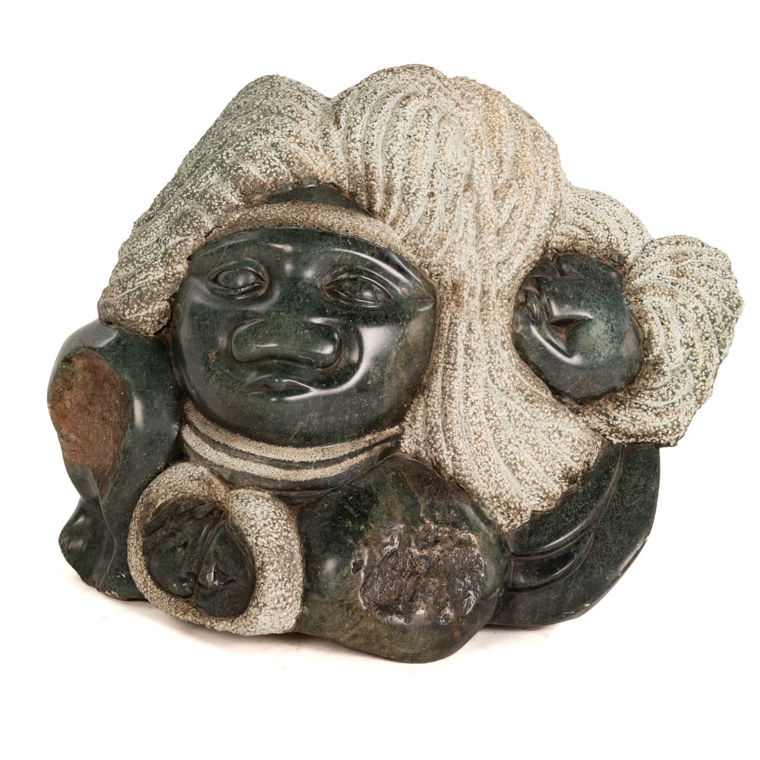 African School. "Mother & Child," stone (1 of 4)