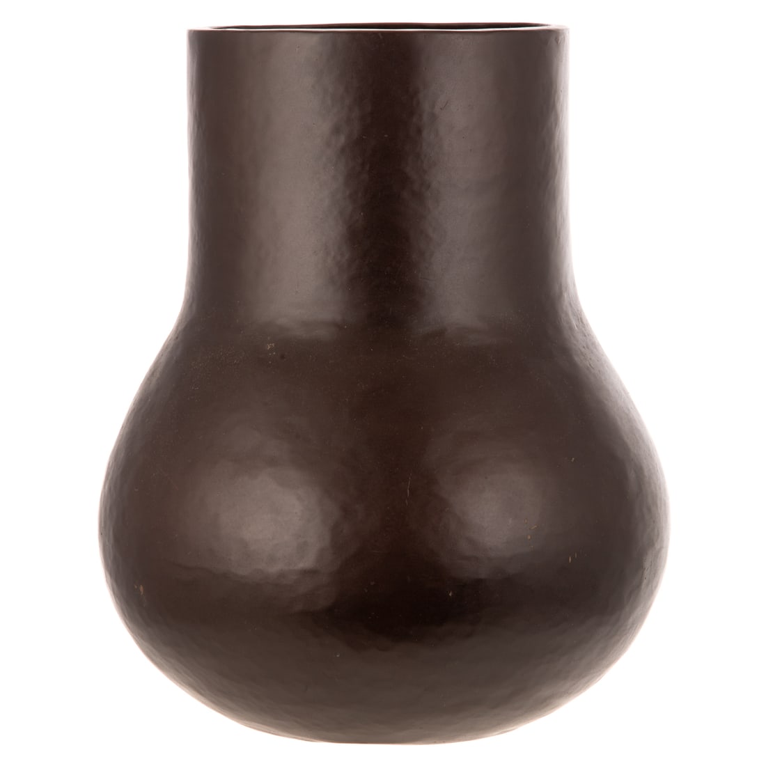 A Robert Kuo Hammered Copper Vase (1 of 4)