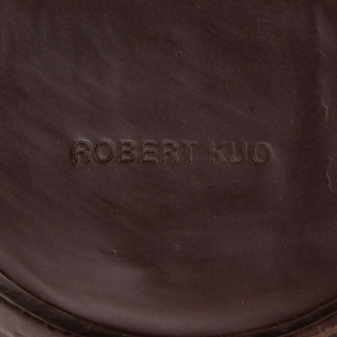 A Robert Kuo Hammered Copper Vase - 4