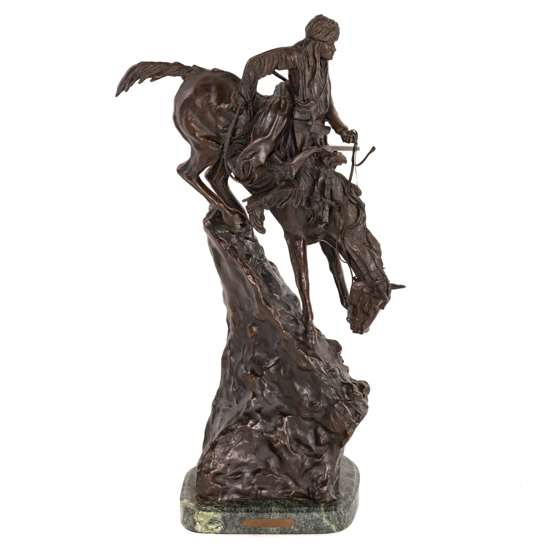 After Frederic Remington. "Mountain Man," bronze (1 of 4)