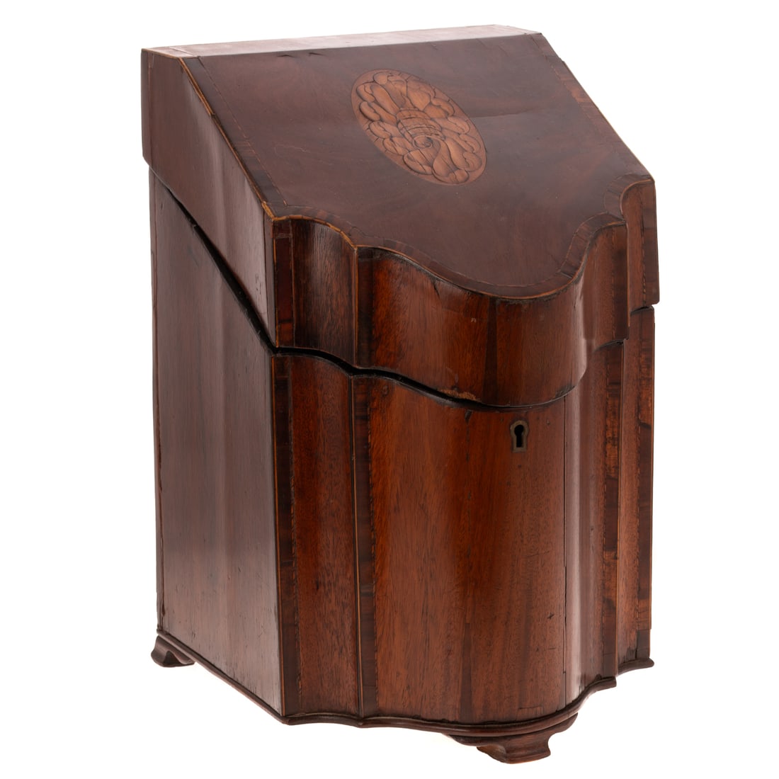 A Georgian Style Mahogany Letter Box (1 of 5)