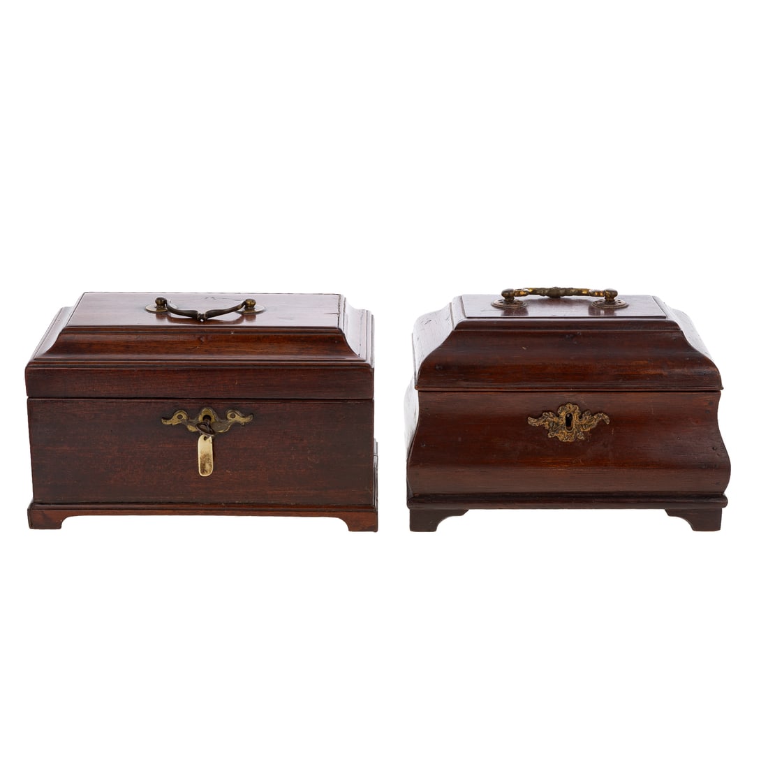 Two 19th Century English Tea Caddies (1 of 10)