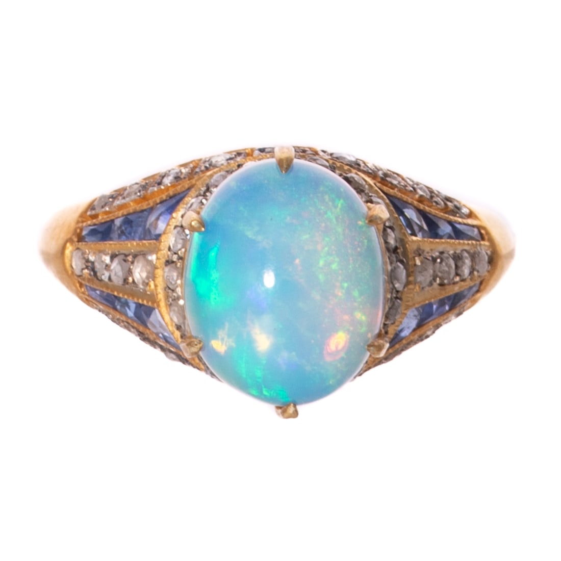 An Opal & Diamond Ring (1 of 5)