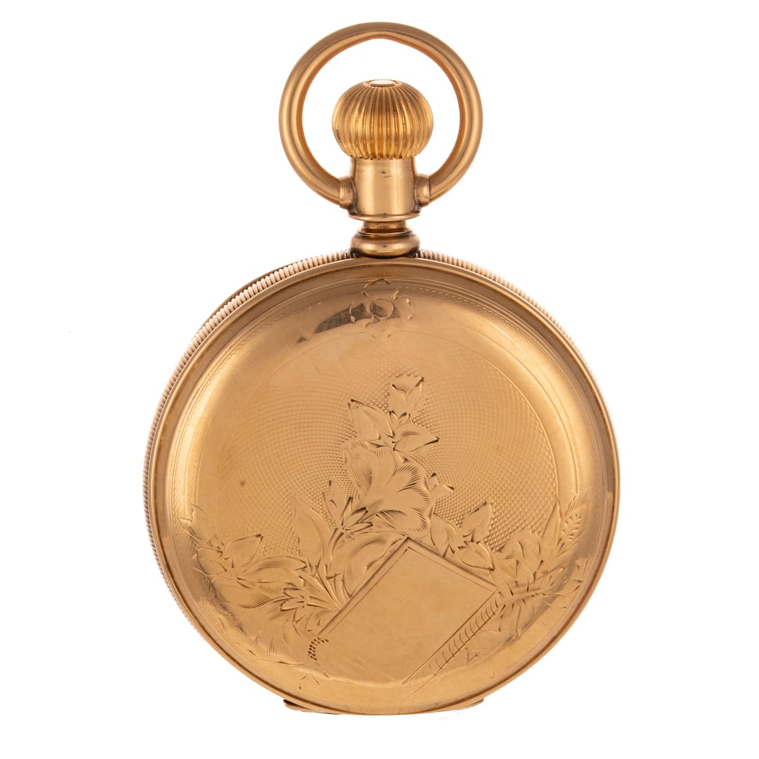 An E. Howard & Co. Hunter Case Pocket Watch in 14K (1 of 6)