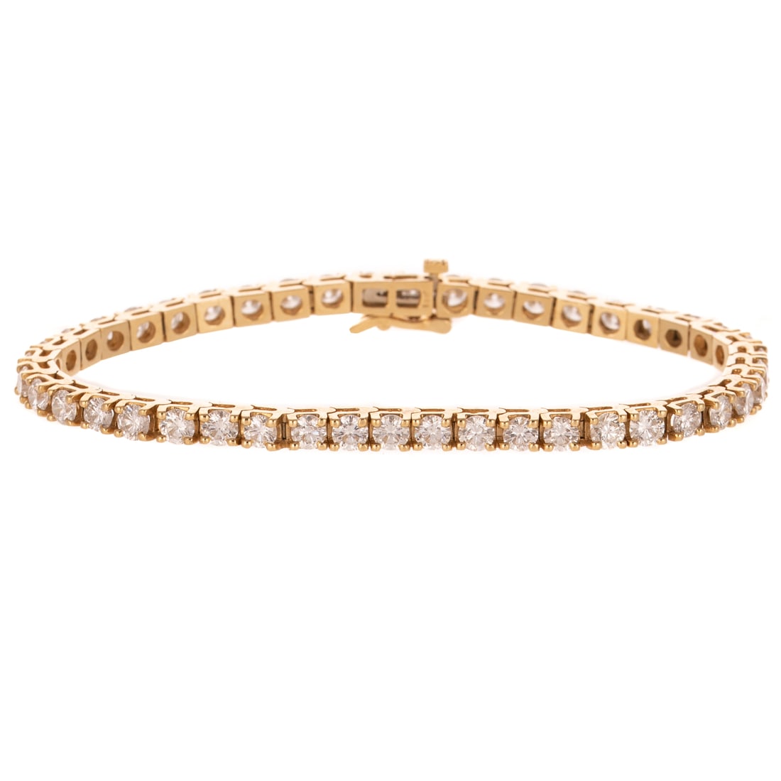 A 6.00 ctw Diamond Line Bracelet in 14K (1 of 4)