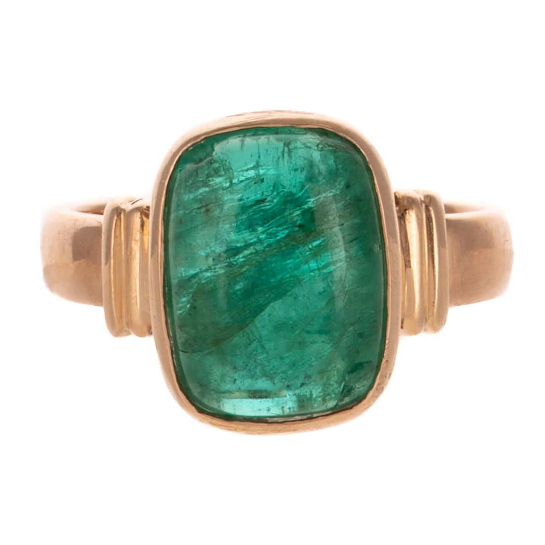 A 4.30 ct Emerald Ring in 18K (1 of 4)