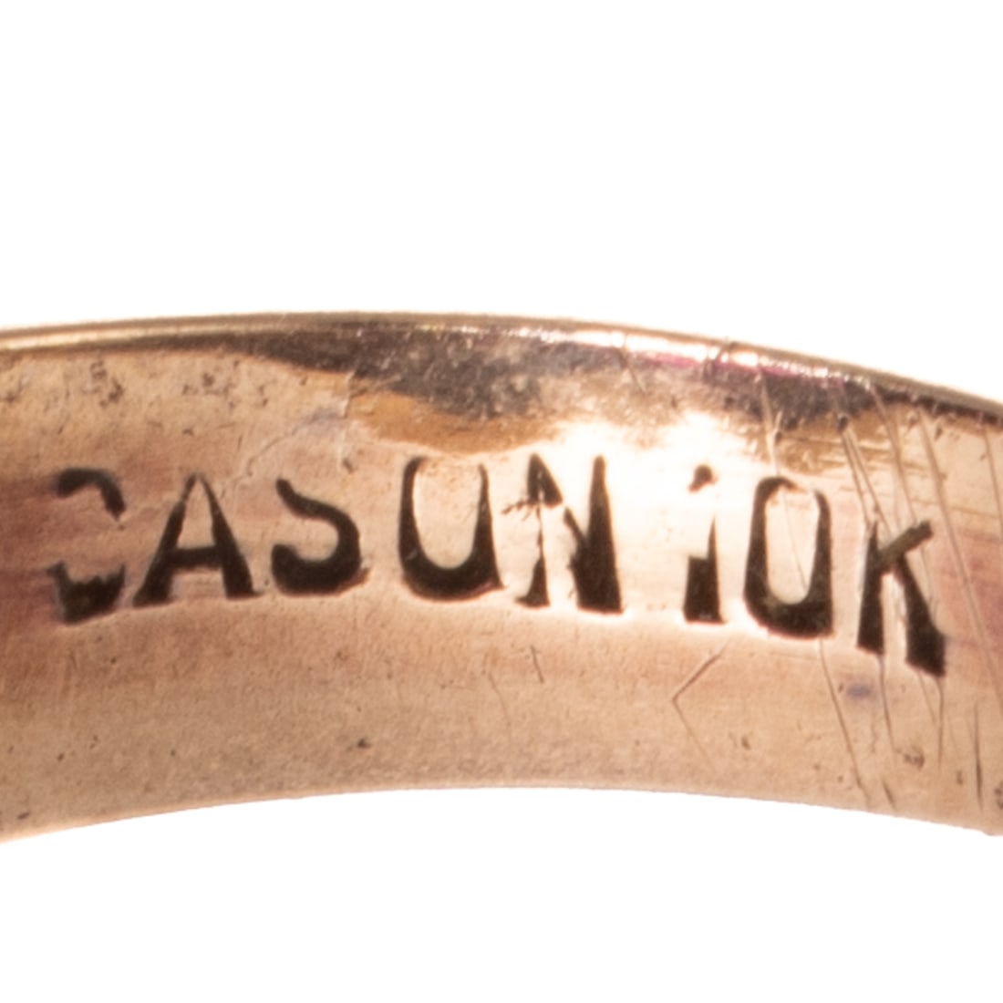 Two Gemstone Rings in 10K - 5