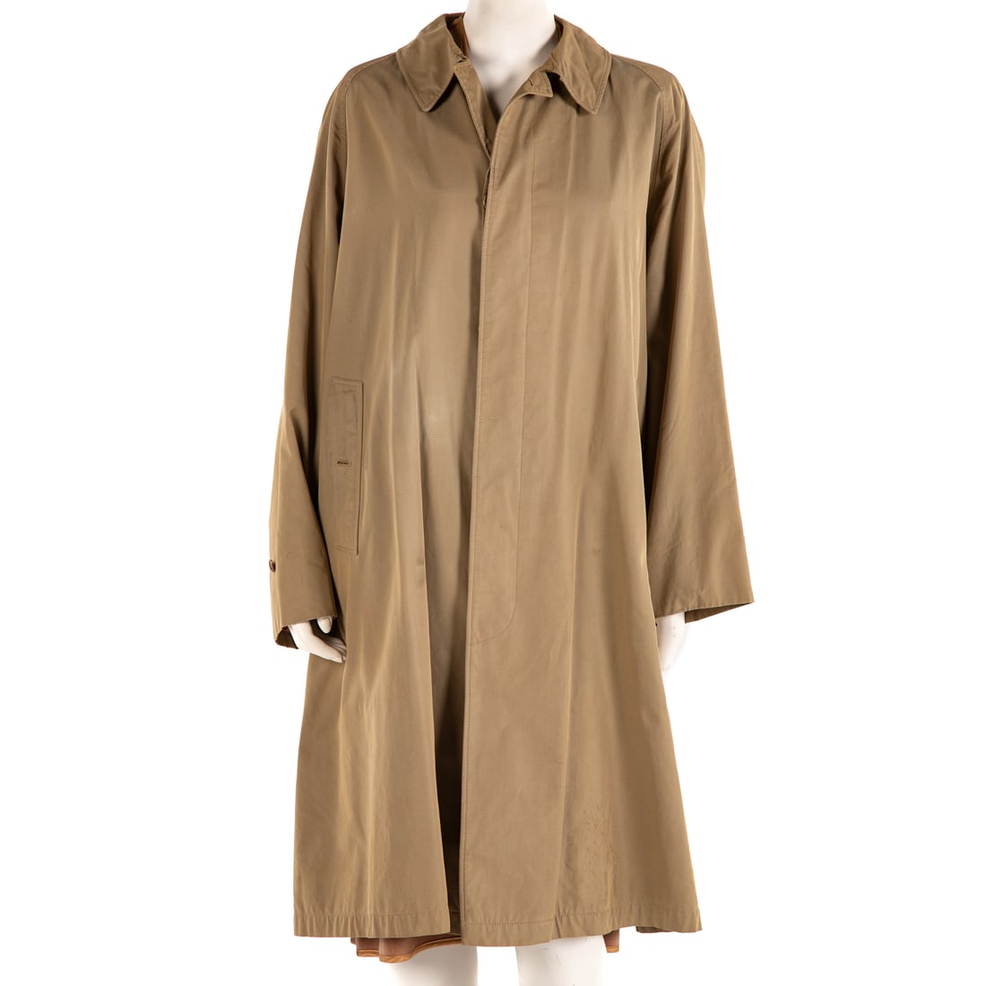 A Burberrys House Check Trench Coat (1 of 5)