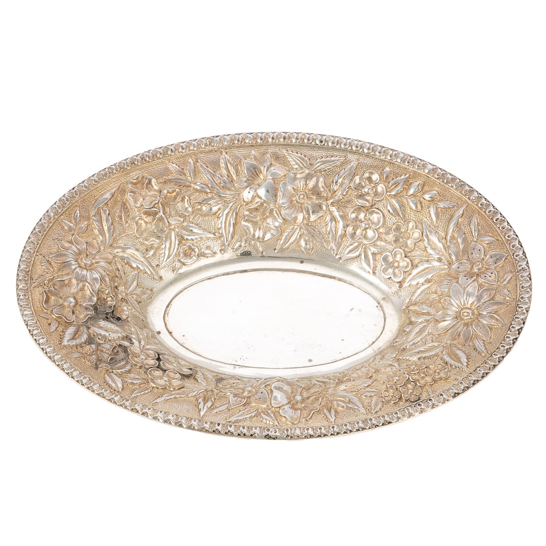 Baltimore Sterling Repousse Candy Dish (1 of 6)