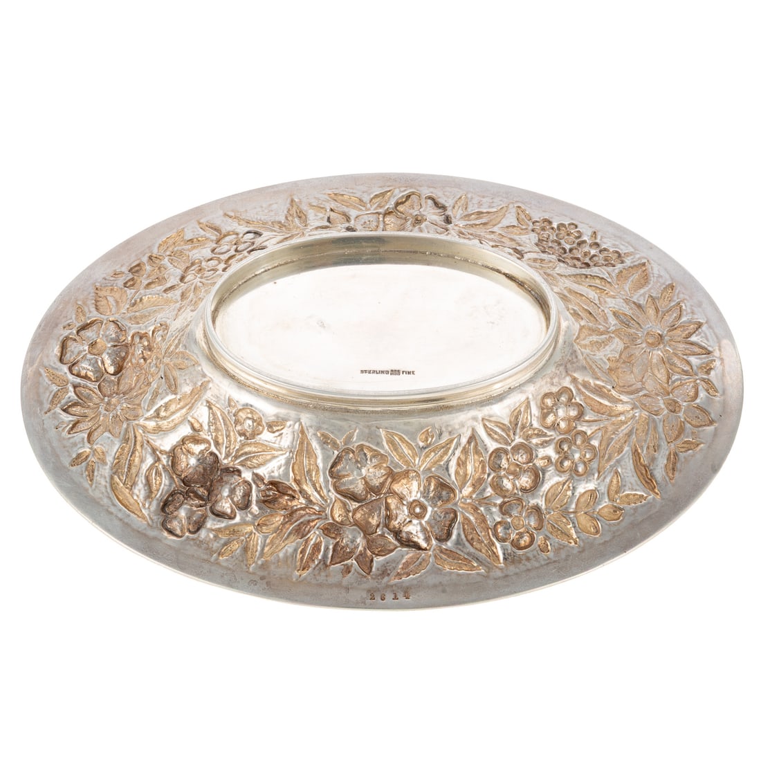 Baltimore Sterling Repousse Candy Dish - 4