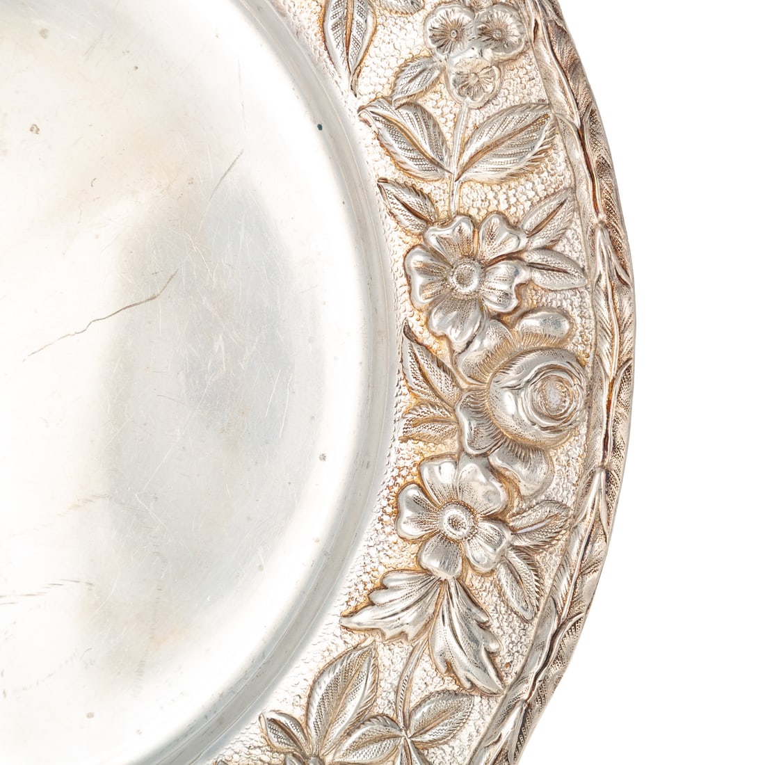Baltimore Sterling Repousse Tray - 2