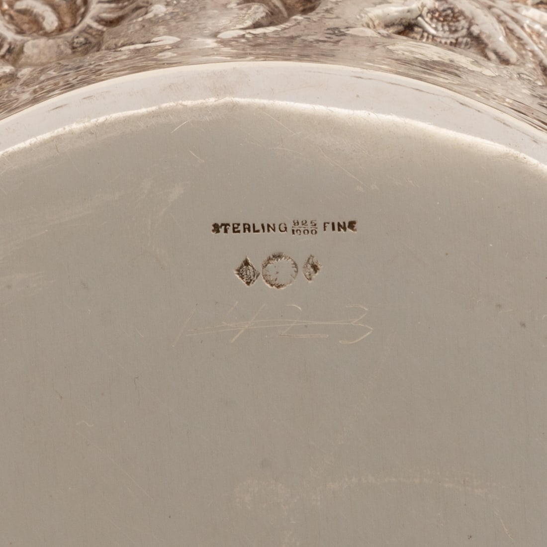 Schofield Sterling Repousse Bowl - 3