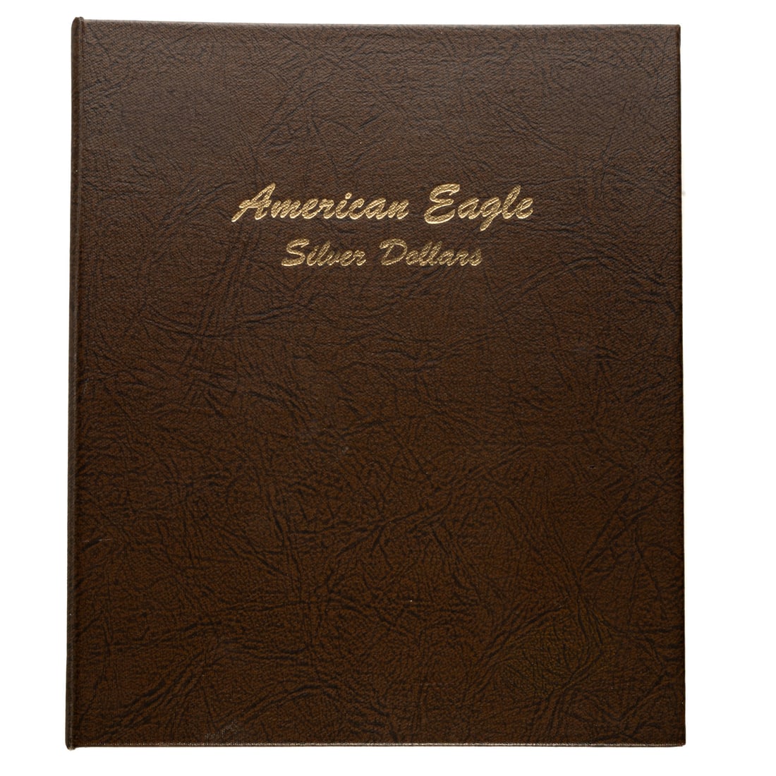 Two Dozen Silver Eagles, 1986-2009 in Dansco Album: Collection of BU American Eagle Silver Dollars, 1986-2009 in Dansco album, one of the best was to present the collection. Early album printed through 2003, 2004-2009 hand labeled for date Provenance: