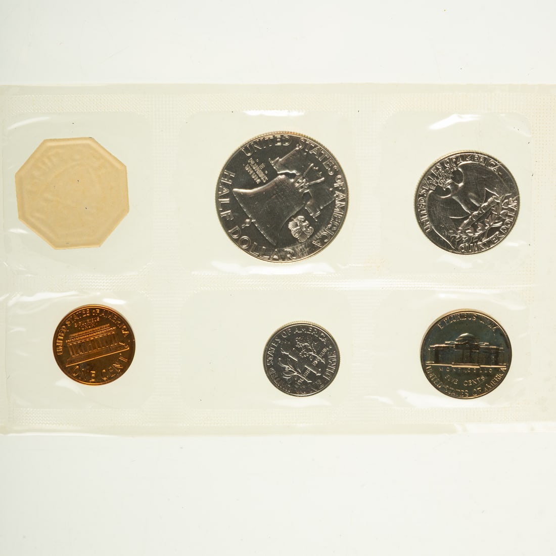 Ten Brown Envelope Silver Proof Sets - 5