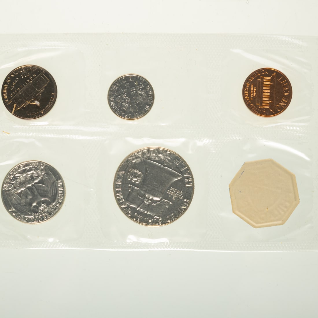14 Brown Envelope Silver Proof Sets - 7