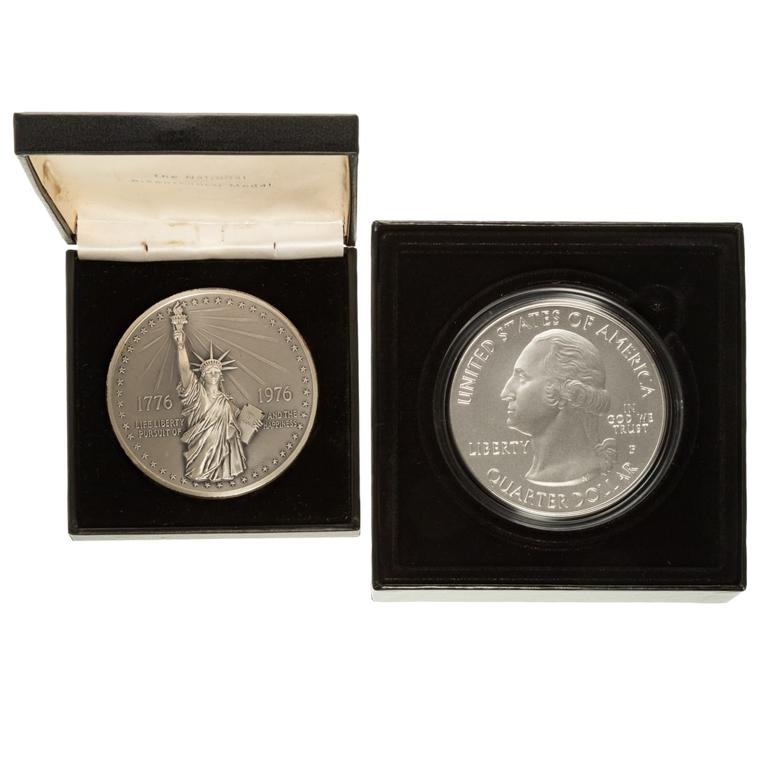 Bicentennial Medal & 2013 5 Oz Silver Great Basin (1 of 7)